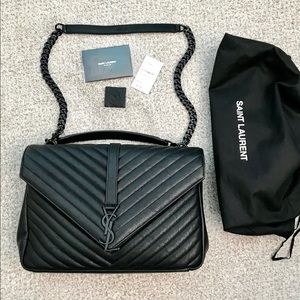 Saint Laurent College Large • Brand New!